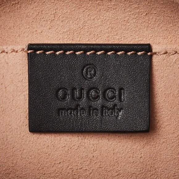 Gucci Red/Black Suede/Patent Leather Vintage Web Ophidia Small Belt Bag - Picture 8 of 12